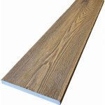 ASKO a.s. Plotovka WPC UNVOC WOOD ořech, rovný konec (dekor/dekor) 11x140x1500mm – Zboží Mobilmania