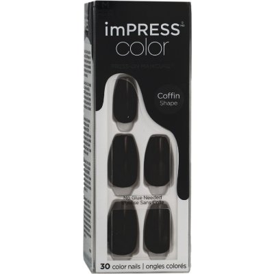 Kiss ImPRESS Color MC All Black 30 ks – Zboží Dáma
