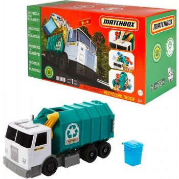 Matchbox Recyklační popelářský vůz se světly a zvuky HHR64