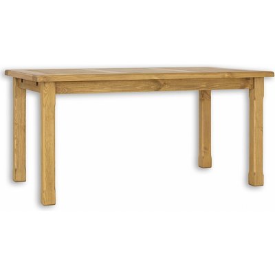 Nábytek z lesa NZL-JS701 Jídelní stůl masiv Rustikal 80 x 80 120 x 80 140 x 80 160 x 80 180 x 90 200 x 100 – Sleviste.cz