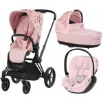 CYBEX Rám Priam 4.0 Seat Pack Lux Carry Cot + Cloud T i-Size Simply Flowers 2023 Pale Blush – Hledejceny.cz