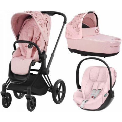 CYBEX Rám Priam 4.0 Seat Pack Lux Carry Cot + Cloud T i-Size Simply Flowers 2023 Pale Blush – Zbozi.Blesk.cz