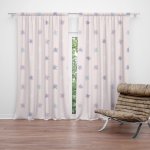 Sablio Závěs Barevné hvězdy: 2ks 140x250cm – Zboží Mobilmania