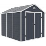 Rojaplast Ave H, 280 x 242 x 239 cm šedý – Zboží Dáma