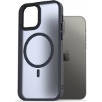 Pouzdro AlzaGuard Matte Case Compatible with MagSafe iPhone 12 / 12 Pro tmavě modré – Zboží Živě