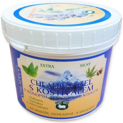 Ovčí věci gel s kostivalem a konopím 500 ml – Hledejceny.cz