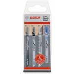 Bosch Wood+Metal 15-dílná sada pilových plátků na dřevo a kov do kmitací pily 2607011437 – Hledejceny.cz