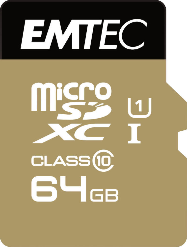 Emtec microSDXC Class 10 64 GB ECMSDM64GXC10GP