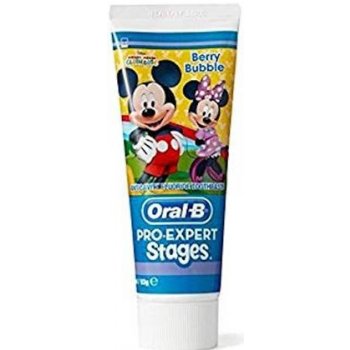 Oral B Pro-Expert Stages Princess zubní pasta pro děti příchuť Bubble Gum 75 ml