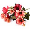 Květina Prima-obchod Umělá kytice chryzantéma, barva 4 červená