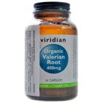 Viridian Organic Valerian Root 400 mg 60 kapslí – Hledejceny.cz