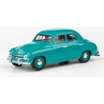 Abrex škoda 1201 sedan 1956 Tyrkysová časopis AutoModels s modelem 1:43 – Zbozi.Blesk.cz