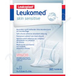 Leukomed Skin Sensitive 5 x 7,2 cm 5 ks netk.krytí