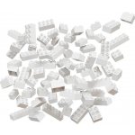 Hubelino Kuličková dráha kostky bílé 120 ks – Zboží Mobilmania