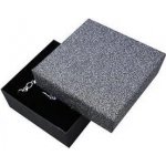 Šperky4U Krabička na soupravu šperků stříbřitě šedá/černá KR0043-GR – Zbozi.Blesk.cz