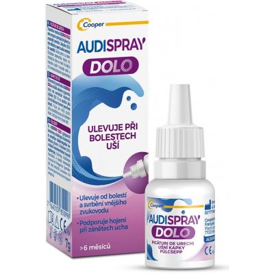 EMERGOPHARM SP.Z O.O.SP.K, WA Audispray Dolo ušní kapky 7g – Zboží Mobilmania