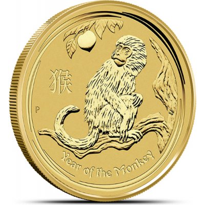 Perth Mint Zlatá mince Rok Opice Lunar II 2016 1 oz – Zboží Dáma