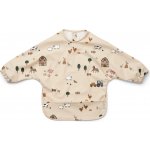 Liewood Nepromokavý bryndák s rukávy Merle Farm / Sandy – Zboží Dáma