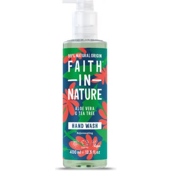 Faith in Nature přírodní tekuté mýdlo Aloe Vera & Tea Tree 400 ml