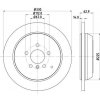 Brzdové kotouče HELLA PAGID Brzdový kotouč PRO - 330 mm HPG 8DD 355 113-211