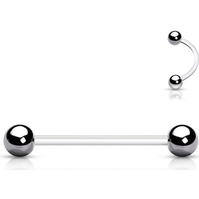 Šperky4U piercing do jazyka BioFlex PJ01213-16 – Zboží Dáma