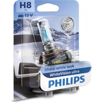 Philips WhiteVision Ultra H8 PGJ19-1 12V 35W 12360WVUB1
