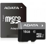 ADATA microSDHC 16 GB Class 10 AUSDH16GUICL10-RA1 – Hledejceny.cz