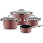 Sada hrnců FUSIONTEC MINERAL PRO 4 ks, Quartz růžová - WMF – Zboží Mobilmania