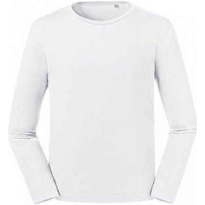 Russell Pánské tričko s dlouhým rukávem R-100M-0 White