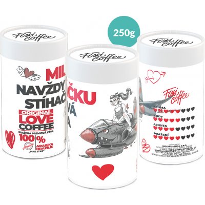 Fixi Coffee Miláčku navždy Tvá stíhačka dárková zrnková 250 g – Hledejceny.cz