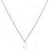 Náhrdelník Šperky4U Ocelový náhrdelník, písmeno J OPD0339-J