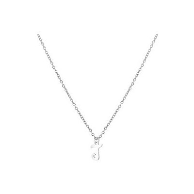 Šperky4U Ocelový náhrdelník, písmeno J OPD0339-J – Hledejceny.cz
