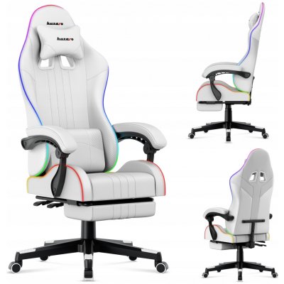 Huzaro Force 4.7 RGB White Mesh – Sleviste.cz