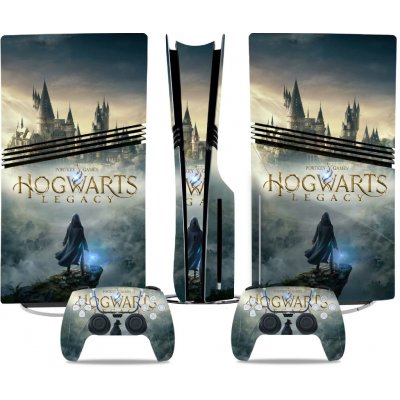 Polep na konzoli - PS5 SLIM diskovou verzi - Hogwarts Legacy, TN-P5SDisc-0188 – Zboží Živě