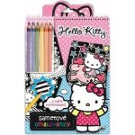 Hello Kitty 2 Sametové omalovánky – Zboží Dáma