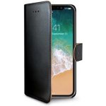 Pouzdro Celly Wally Apple iPhone X/Xs černé – Zboží Mobilmania