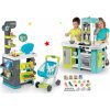 Dětský obchůdek Smoby set obchod s vozíkem Supermarket a kuchyňka Tefal Studio XL s magickou těstovinou 350213-3