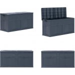 vidaXL 320 l černý 45688 – Zboží Dáma vidaXL 320 l černý 45688 – Zboží Dáma