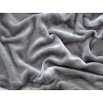 MKLuzkoviny.cz Prostěradlo mikroplyš Exclusive světle šedé 220x200 – Zboží Dáma