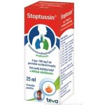 STOPTUSSIN POR 4MG/ML+100MG/ML POR GTT SOL 1X25ML – Hledejceny.cz