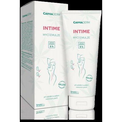 Cannaderm Intime emulze pro intimní hygienu 150 ml + 50 ml – Hledejceny.cz