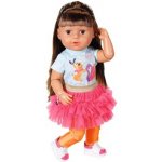 BABY born Starší sestřička Play & Style, brunetka, 43 cm – Zboží Mobilmania