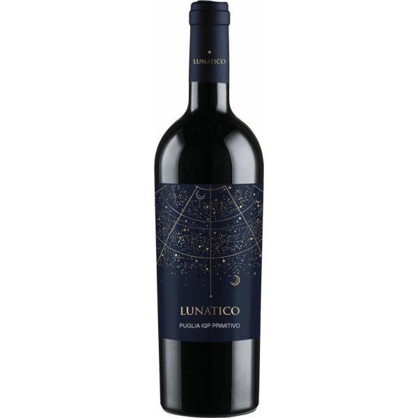 Víno Farnese Vini Abruzzo Lunatico Primitivo Puglia IGP 2018 0,75 l