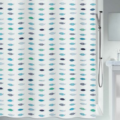 Spirella SANTARINA motiv rybiček bílý 180 x 200 cm – Zboží Mobilmania