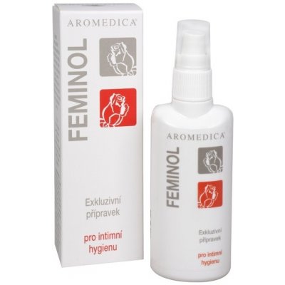 Aromedica Feminol mycí olej pro intimní hygienu s růžovým olejem 100 ml – Zboží Mobilmania