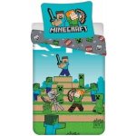 Jerry Fabrics bavlna povlečení Minecraft "We got this" 140x200 70x90 – Sleviste.cz