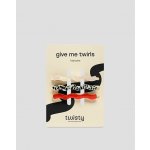 Twisty Sada vlnitých sponek do vlasů - červená, mramorová, perleťová 3 ks – Zbozi.Blesk.cz