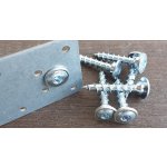 Vrut do dřeva MTK TH T40 8 x 50 ZB / balení 50 ks – Hledejceny.cz