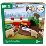 Brio World 33988 Sada severských lesních zvířat – Zboží Dáma