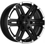 SUPER METAL COMPASS 8.5x18 6x139,7 ET45 dull black polished Lip | Zboží Auto